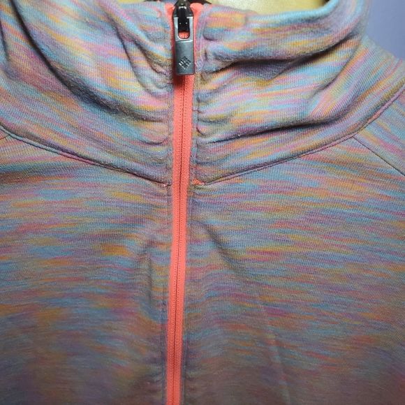 Columbia Women’s Size Large Half Zip in Pink - Picture 2 of 6